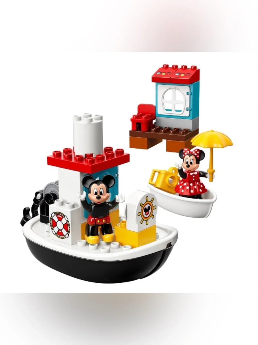 Lego 10881 Mickeys Boat Duplo With Mickey and Minnie